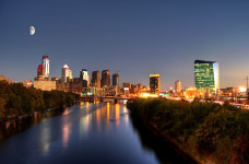 Philadelphia-skyline-sunset-united-states