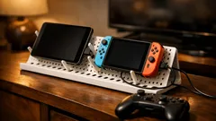 Lo stand da bottiglie che diventa supporto per tablet, smartphone e controller: trucco low cost