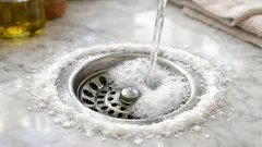 Come pulire lo scarico del lavello con bicarbonato e acido citrico senza strofinare