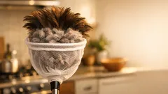 Il trucco della retina che fa durare di più il piumino catturapolvere